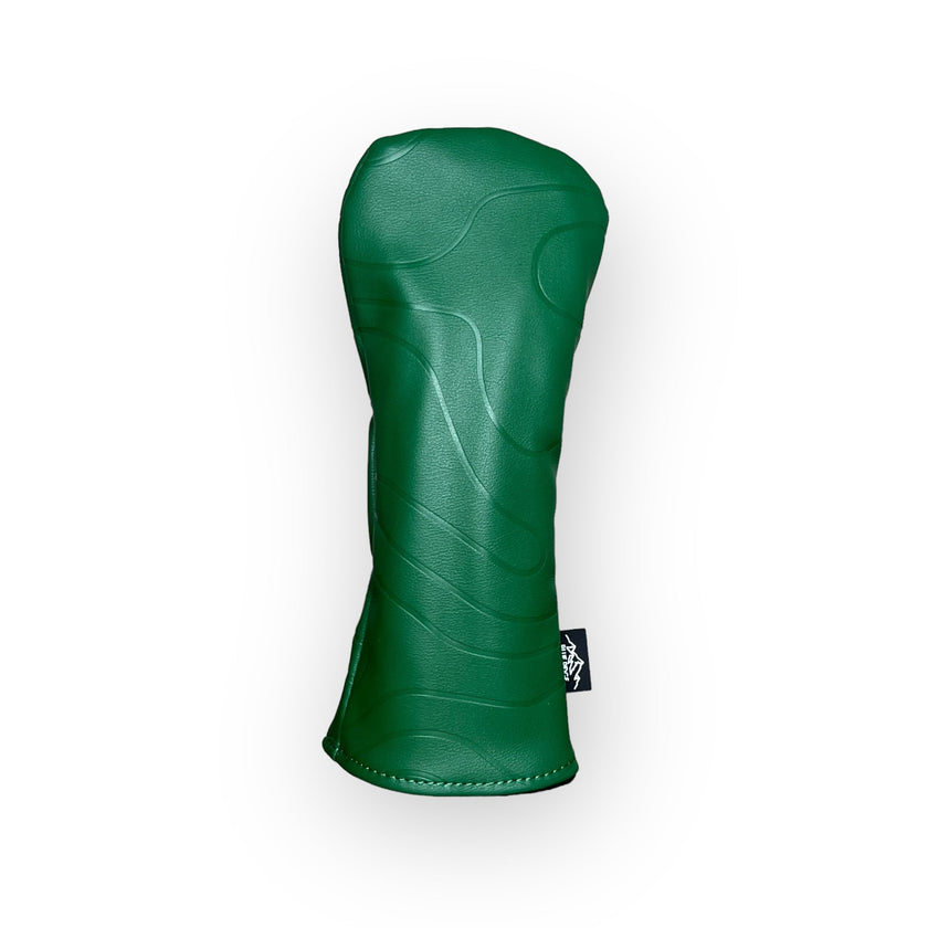 Topographic Edition 2.0 - Pine Green Hybrid Golf Club Headcover By Blue Ridge Golf Co.