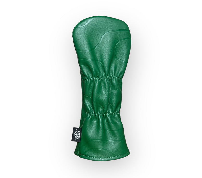 Topographic Edition 2.0 - Pine Green Hybrid Golf Club Headcover By Blue Ridge Golf Co.