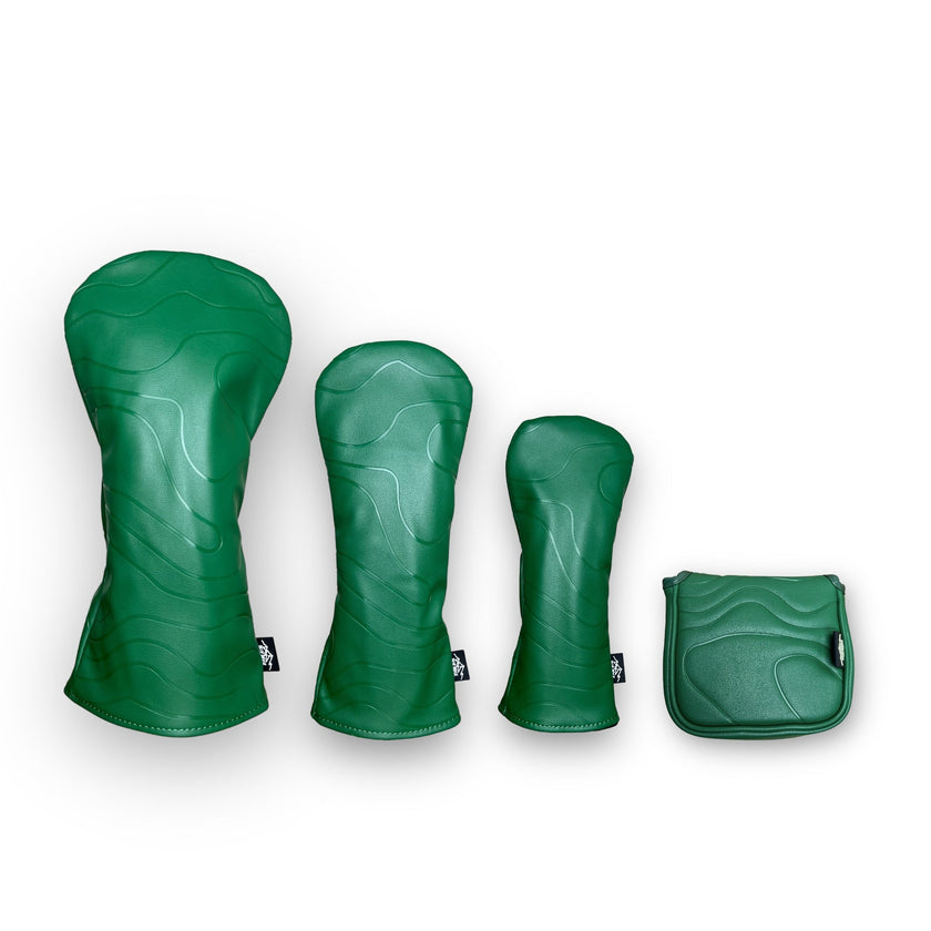 Topographic Edition 2.0 - Pine Green Golf Club Headcover Set By Blue Ridge Golf Co.