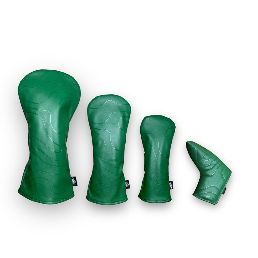 Topographic Edition 2.0 - Pine Green Golf Club Headcover Set By Blue Ridge Golf Co.