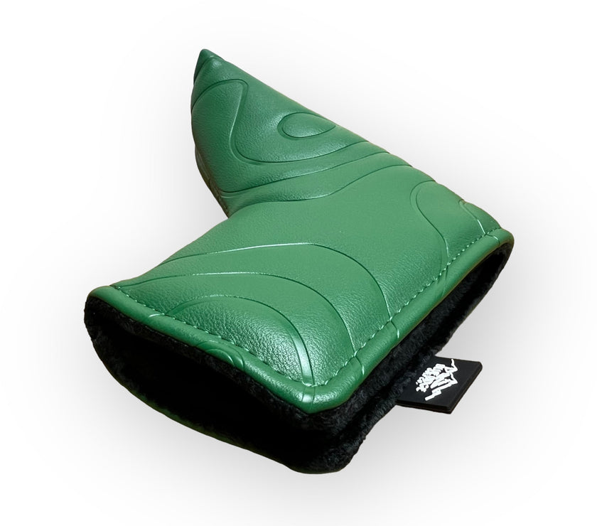 Topographic Edition 2.0 - Pine Green Blade Putter Golf Club Headcover By Blue Ridge Golf Co.