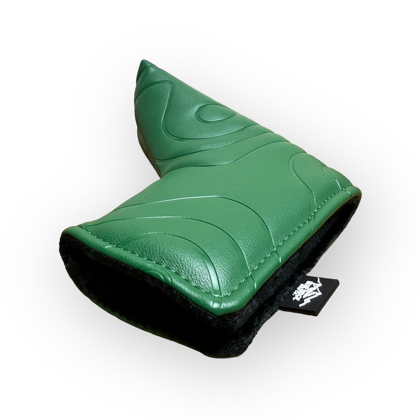 Topographic Edition 2.0 - Pine Green Blade Putter Golf Club Headcover By Blue Ridge Golf Co.