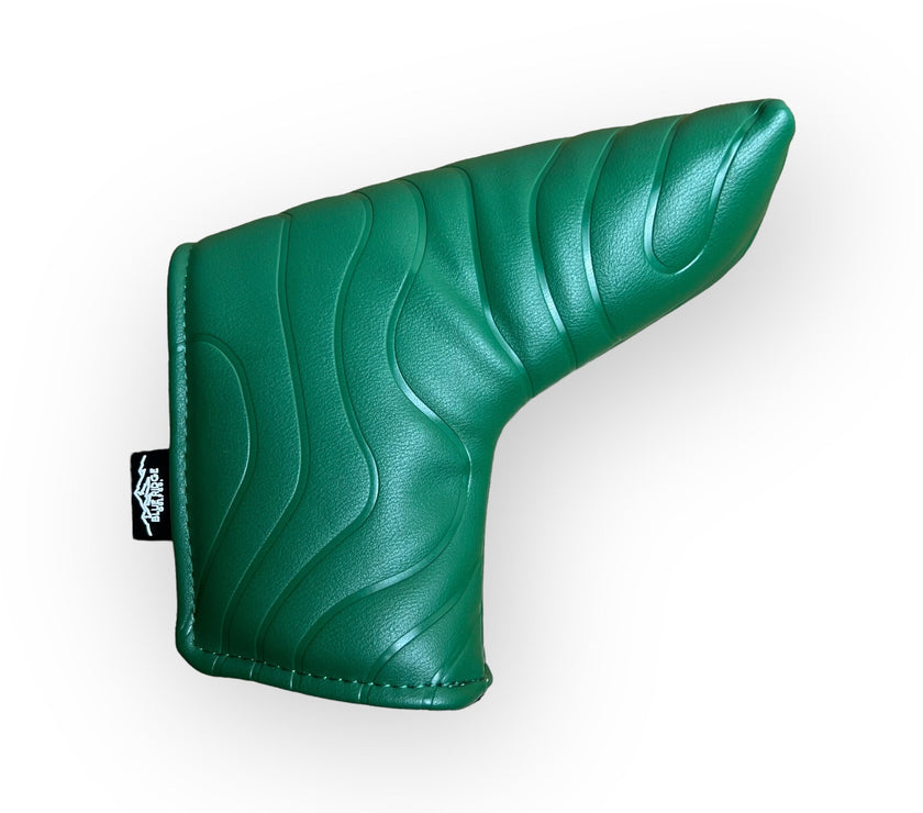 Topographic Edition 2.0 - Pine Green Blade Putter Golf Club Headcover By Blue Ridge Golf Co.