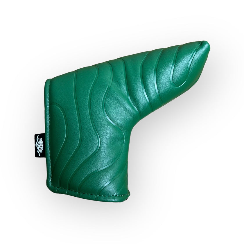 Topographic Edition 2.0 - Pine Green Blade Putter Golf Club Headcover By Blue Ridge Golf Co.