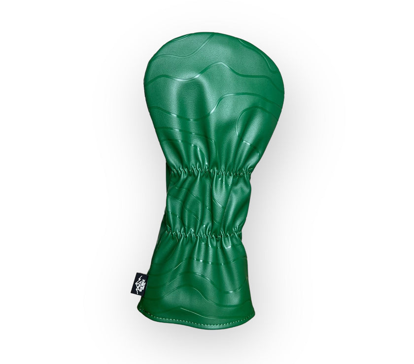 Topographic Edition 2.0 - Pine Green Driver Golf Club Headcover By Blue Ridge Golf Co.