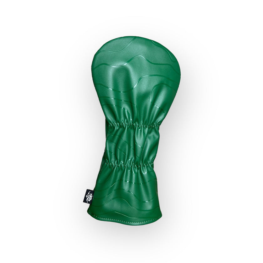 Topographic Edition 2.0 - Pine Green Driver Golf Club Headcover By Blue Ridge Golf Co.