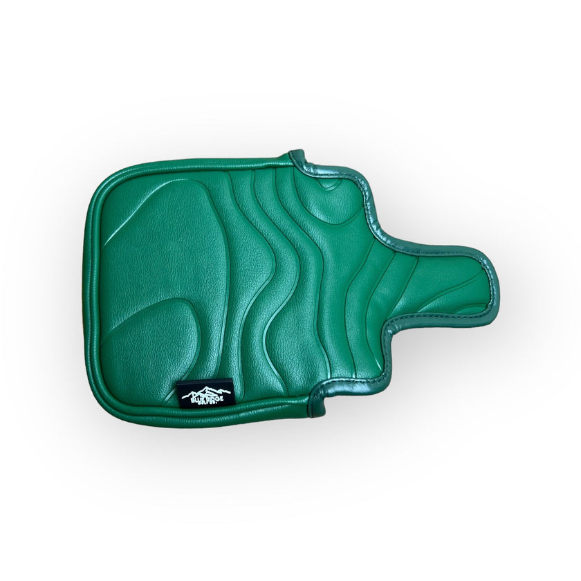 Topographic Edition 2.0 - Pine Green Mallet Putter Golf Club Headcover By Blue Ridge Golf Co.