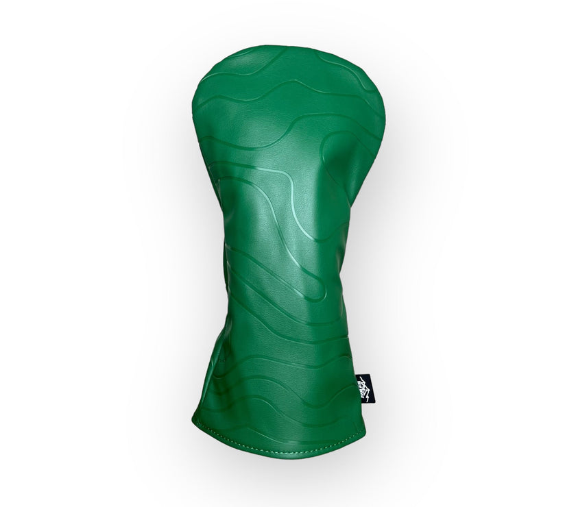 Topographic Edition 2.0 - Pine Green Driver Golf Club Headcover By Blue Ridge Golf Co.