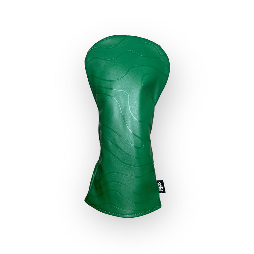 Topographic Edition 2.0 - Pine Green Driver Golf Club Headcover By Blue Ridge Golf Co.