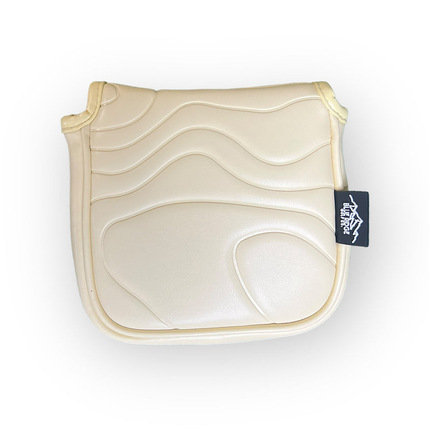 Topographic Edition 2.0 - Sandstone Mallet Putter Golf Club Headcover By Blue Ridge Golf Co.