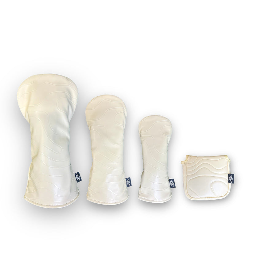 Topographic Edition 2.0 - Sandstone Golf Club Headcover Set By Blue Ridge Golf Co.