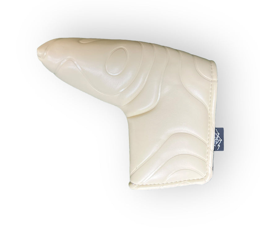 Topographic Edition 2.0 - Sandstone Blade Putter Golf Club Headcover By Blue Ridge Golf Co.