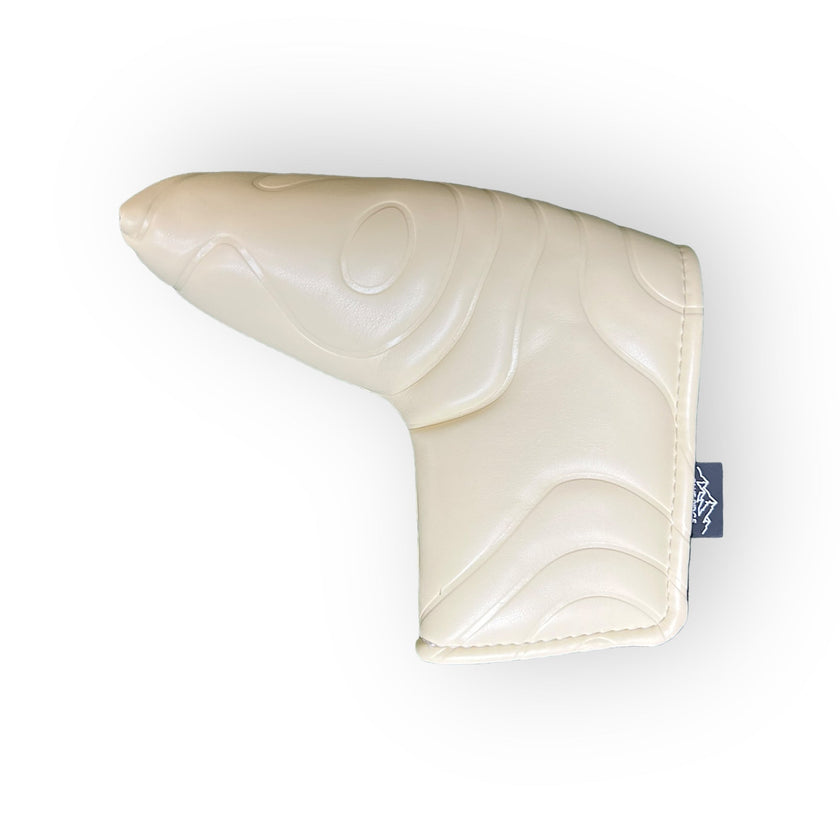 Topographic Edition 2.0 - Sandstone Blade Putter Golf Club Headcover By Blue Ridge Golf Co.