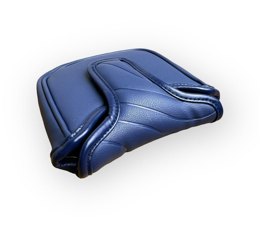 Topographic Edition 2.0 - Summit Blue Mallet Putter Golf Club Headcover By Blue Ridge Golf Co.