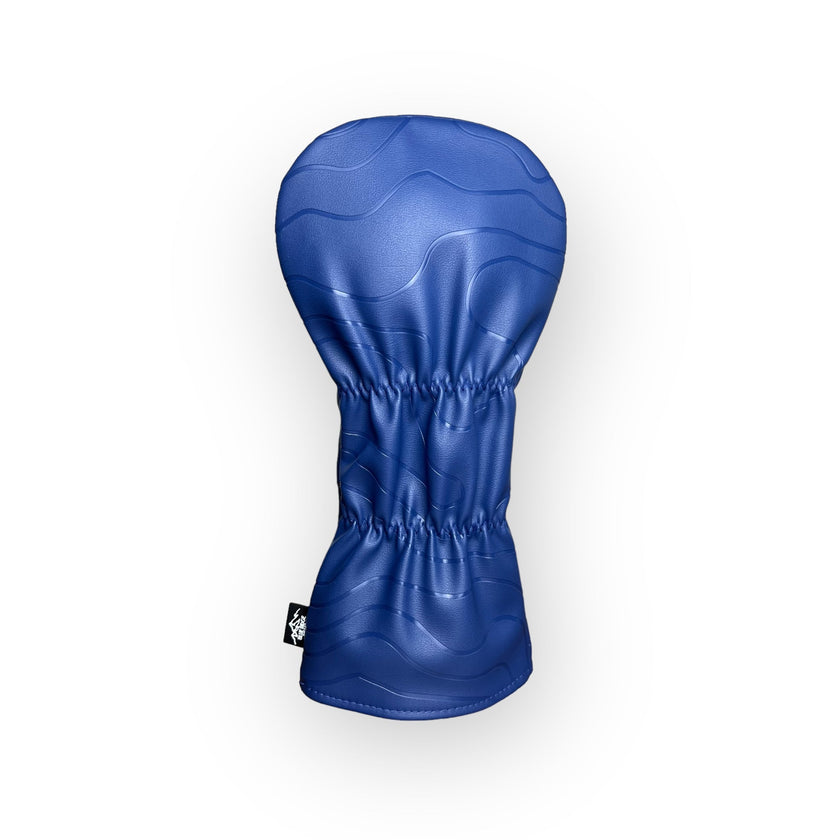 Topographic Edition 2.0 - Summit Blue Driver Golf Club Headcover By Blue Ridge Golf Co.