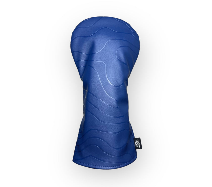 Topographic Edition 2.0 - Summit Blue Driver Golf Club Headcover By Blue Ridge Golf Co.