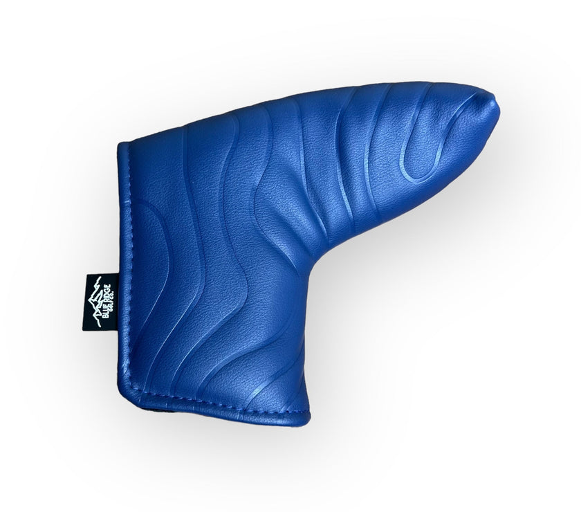 Topographic Edition 2.0 - Summit Blue Blade Putter Golf Club Headcover By Blue Ridge Golf Co.