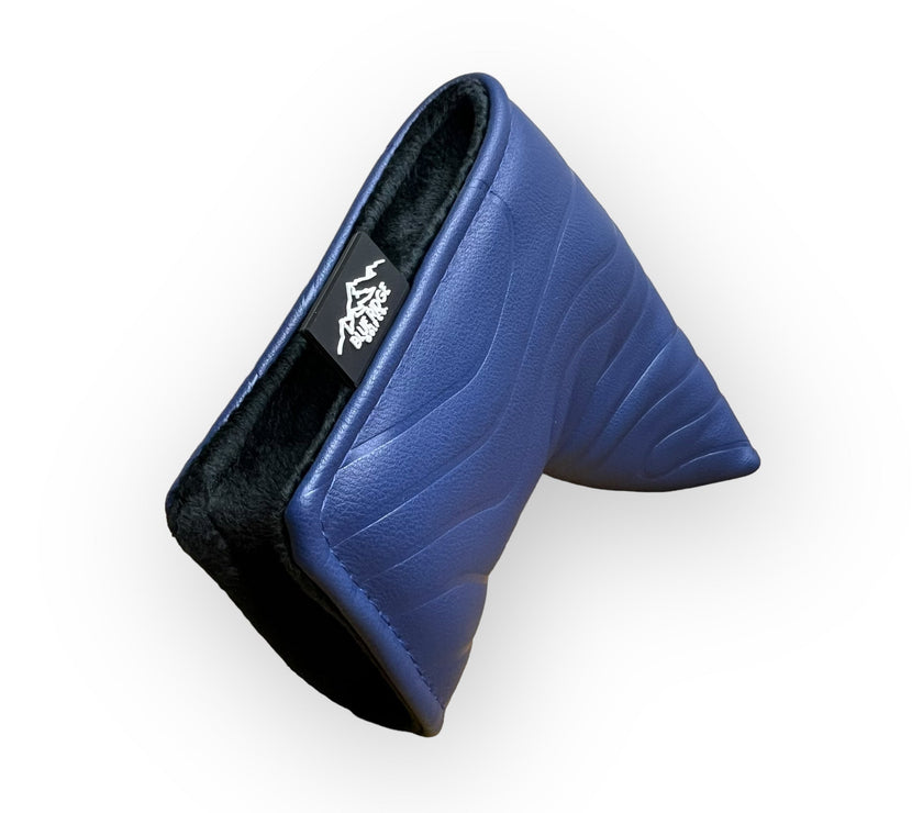 Topographic Edition 2.0 - Summit Blue Blade Putter Golf Club Headcover By Blue Ridge Golf Co.