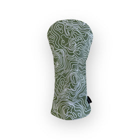 Topographic Edition - Fairway Green / Embroidered Pure White