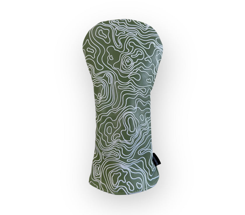 Topographic Edition - Fairway Green / Embroidered Pure White