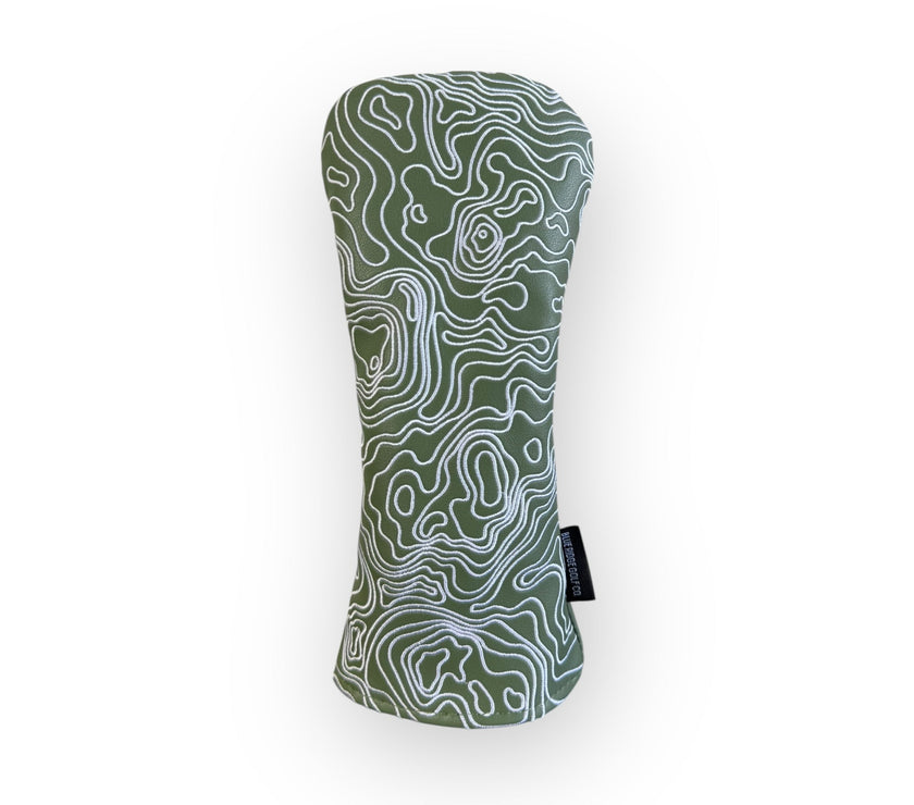 Topographic Edition - Fairway Green / Embroidered Pure White