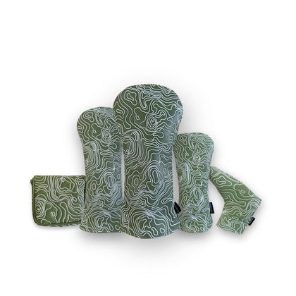Topographic Edition - Fairway Green / Embroidered Pure White