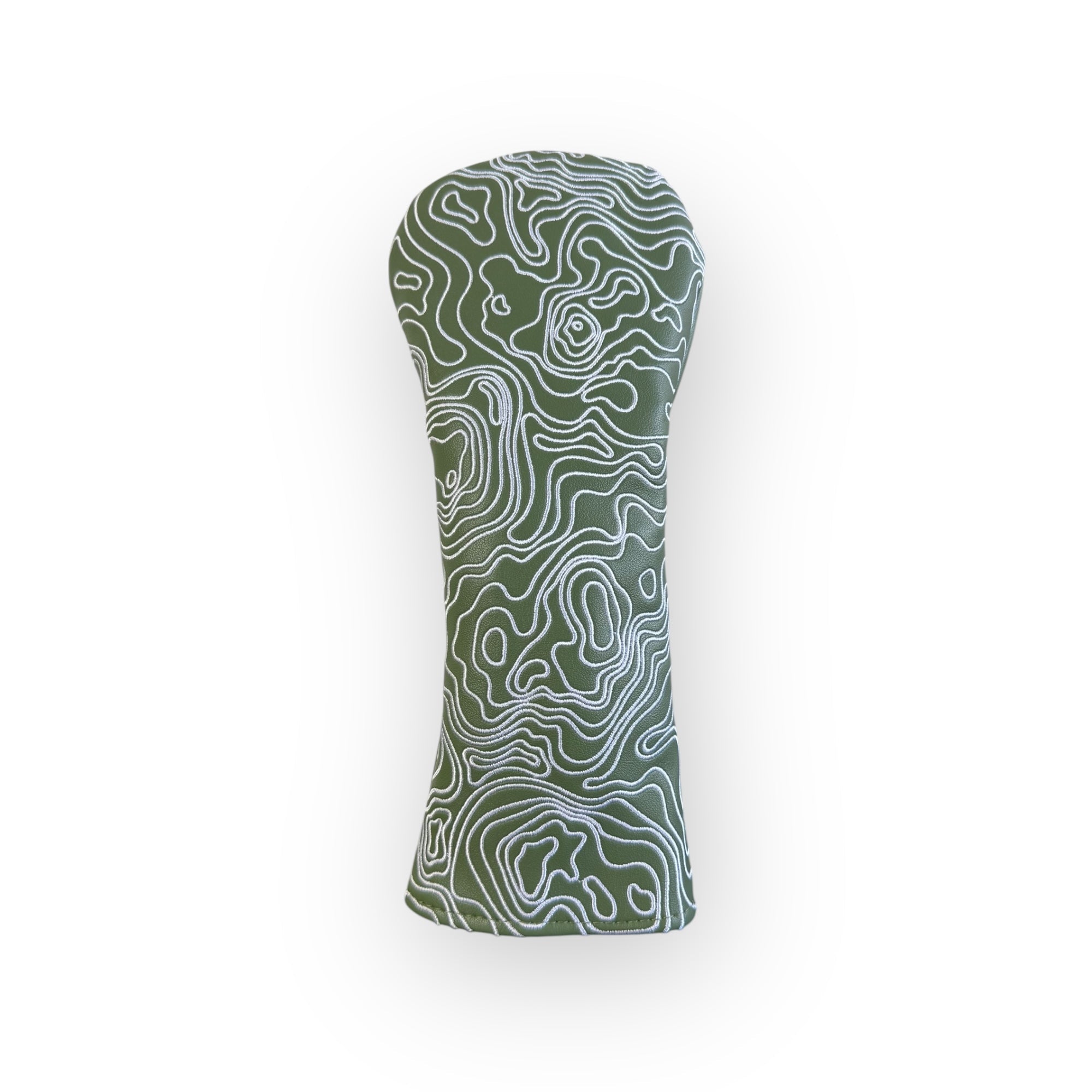 Topographic Edition - Fairway Green / Embroidered Pure White