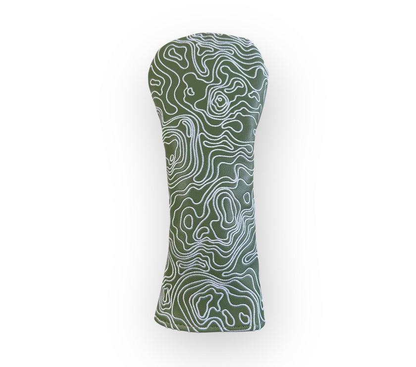 Topographic Edition - Fairway Green / Embroidered Pure White