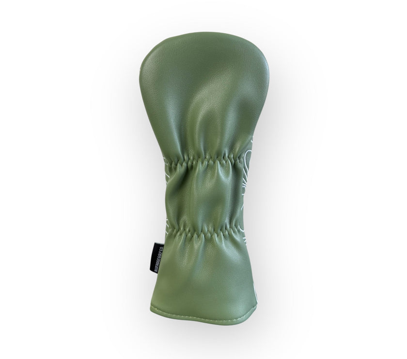 Topographic Edition - Fairway Green / Embroidered Pure White