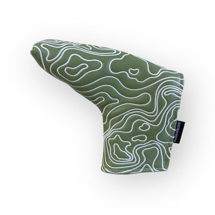 Topographic Edition - Fairway Green / Embroidered Pure White