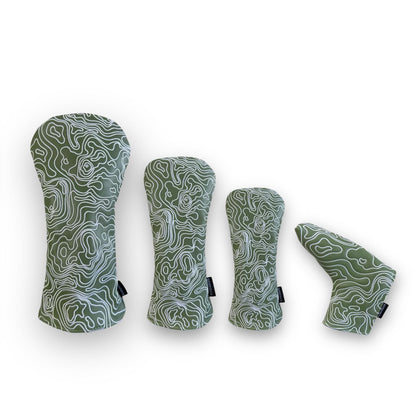 Topographic Edition - Fairway Green / Embroidered Pure White