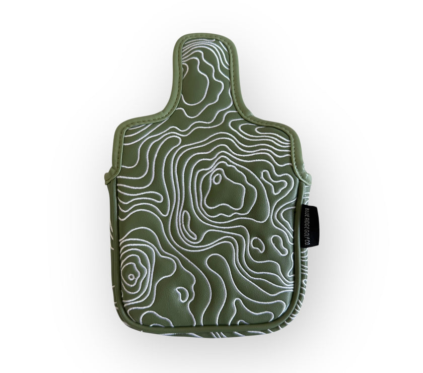 Topographic Edition - Fairway Green / Embroidered Pure White