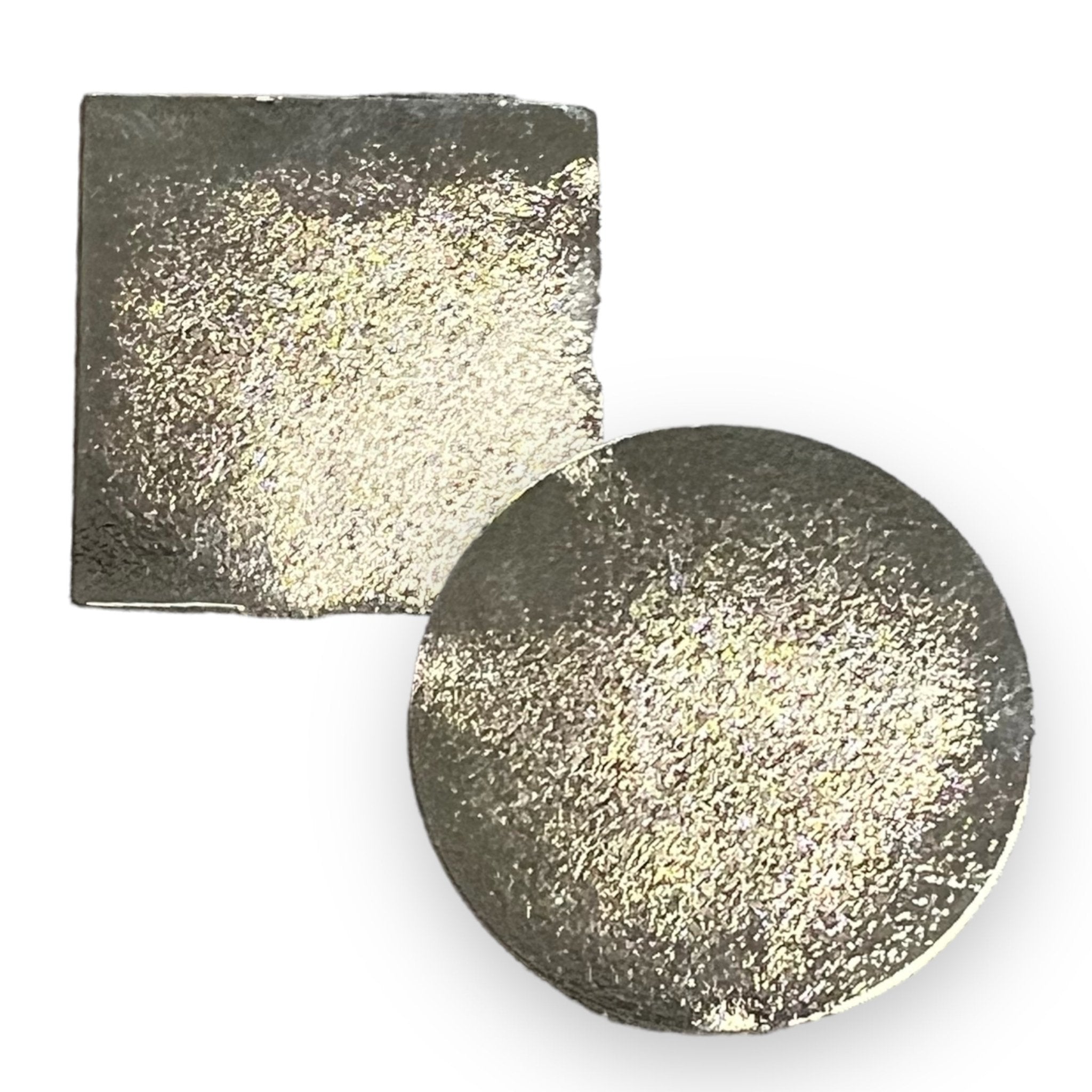 Metal Golf Ball Marker – Blue Ridge Mountains Background & Pure White with Black Logo Reverse