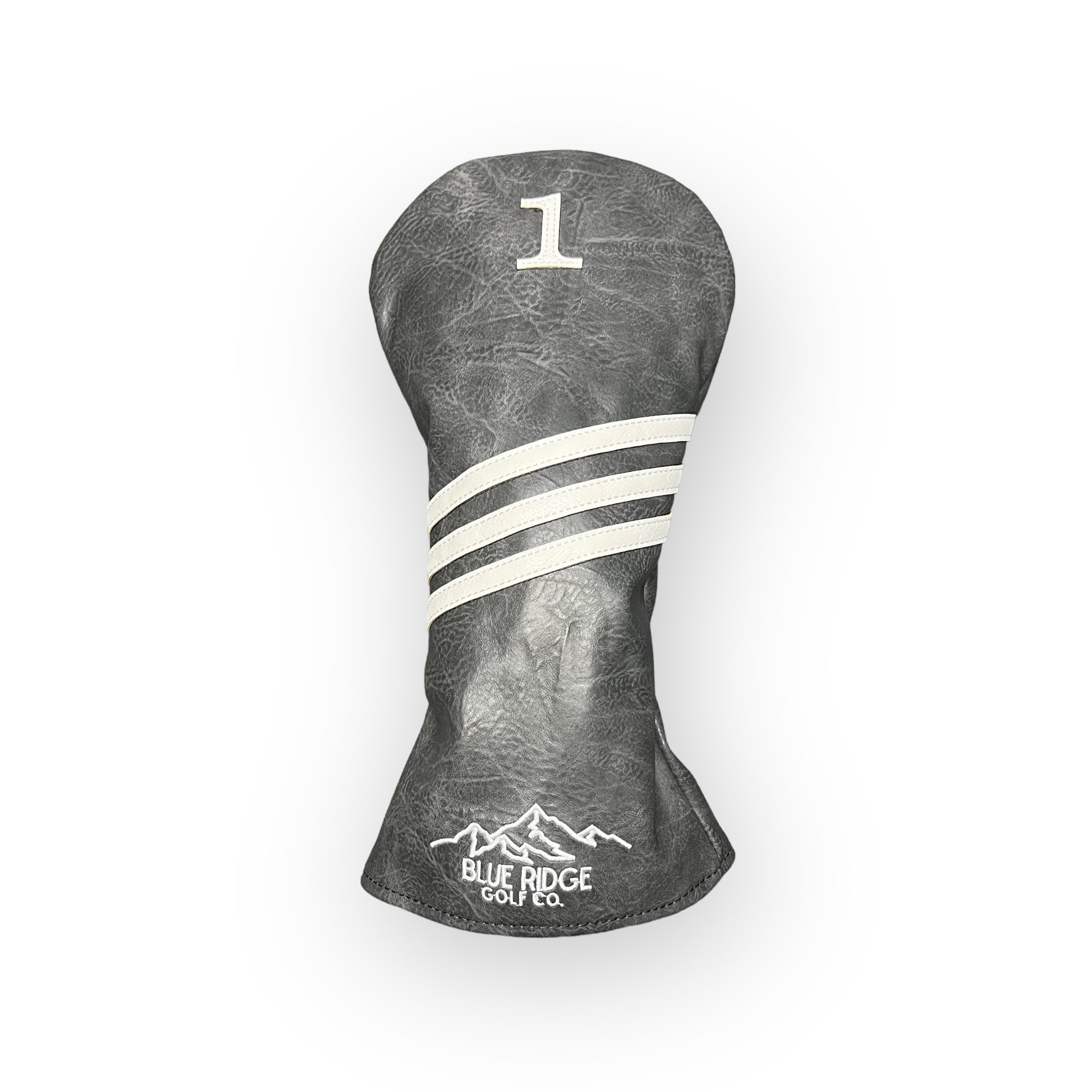 Grey Leather Golf Club Headcover – Driver