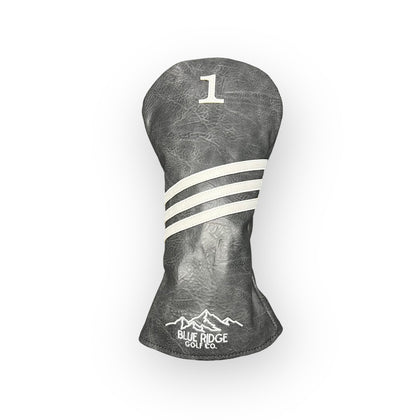 Grey Leather Golf Club Headcover – Driver