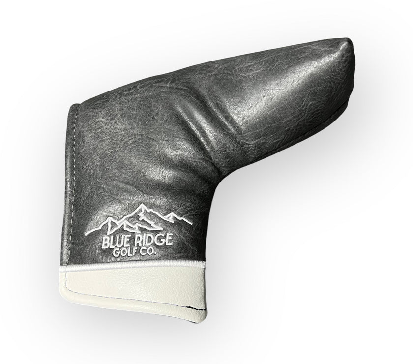 Grey Leather Golf Club Headcover – Putter