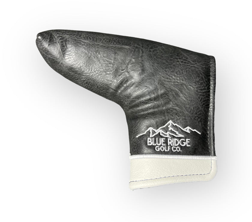 Grey Leather Golf Club Headcover – Putter