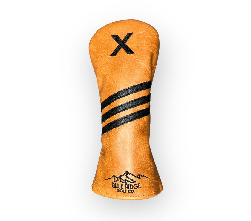 Brown Leather Golf Club Headcover – Hybrid