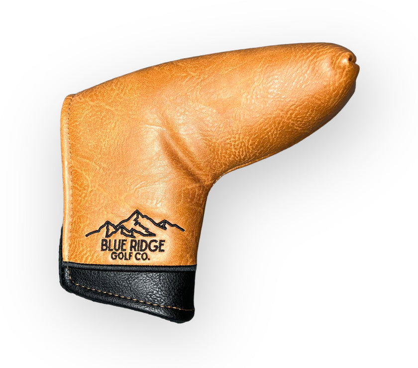 Brown Leather Golf Club Headcover – Putter