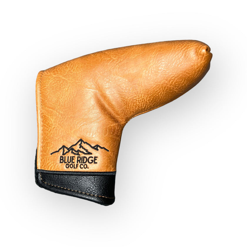 Brown Leather Golf Club Headcover – Putter