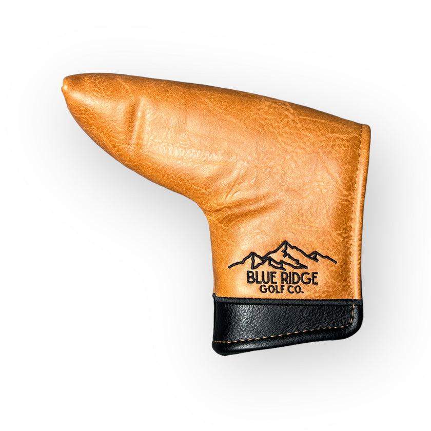 Brown Leather Golf Club Headcover – Putter