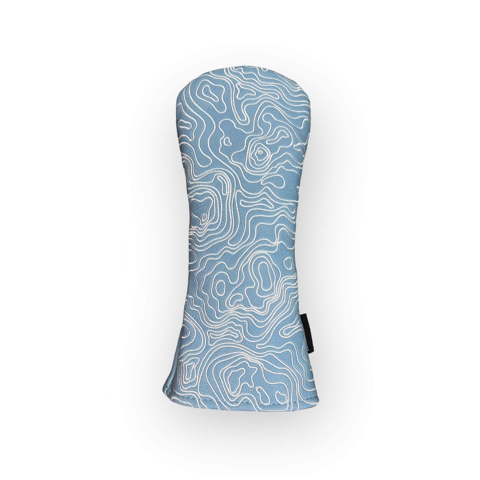 Carolina Blue Topographic Golf Club Headcover – Hybrid